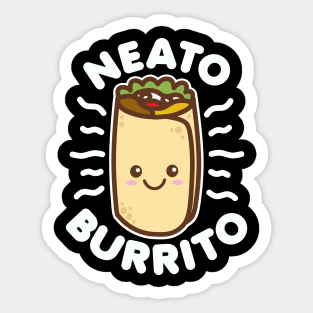 Neato Burrito Sticker